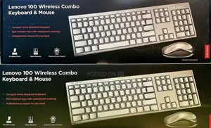 Lenovo 100 Wireless Combo Keyboard Mouse