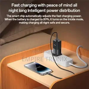 YESIDO YC92 USB-A + Type-C Dual Port 65W Fast Charger