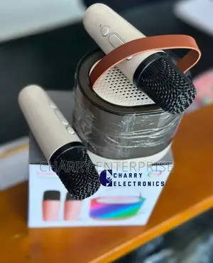 Smart Portable Karaoke Mini Bluetooth Speaker With 2 Mic