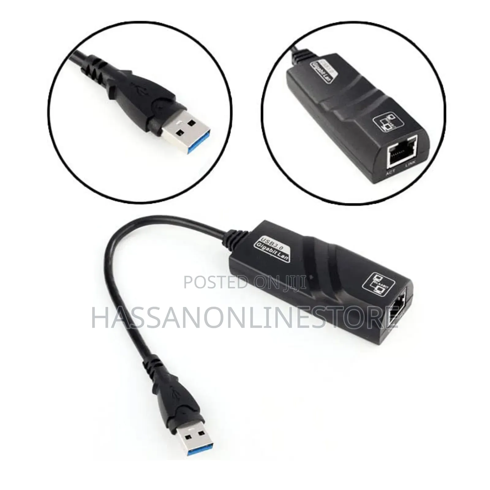 USB 3.0 Gigabit Ethernet LAN RJ45 Network Adapter