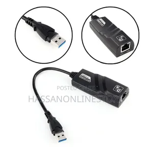 USB 3.0 Gigabit Ethernet LAN RJ45 Network Adapter