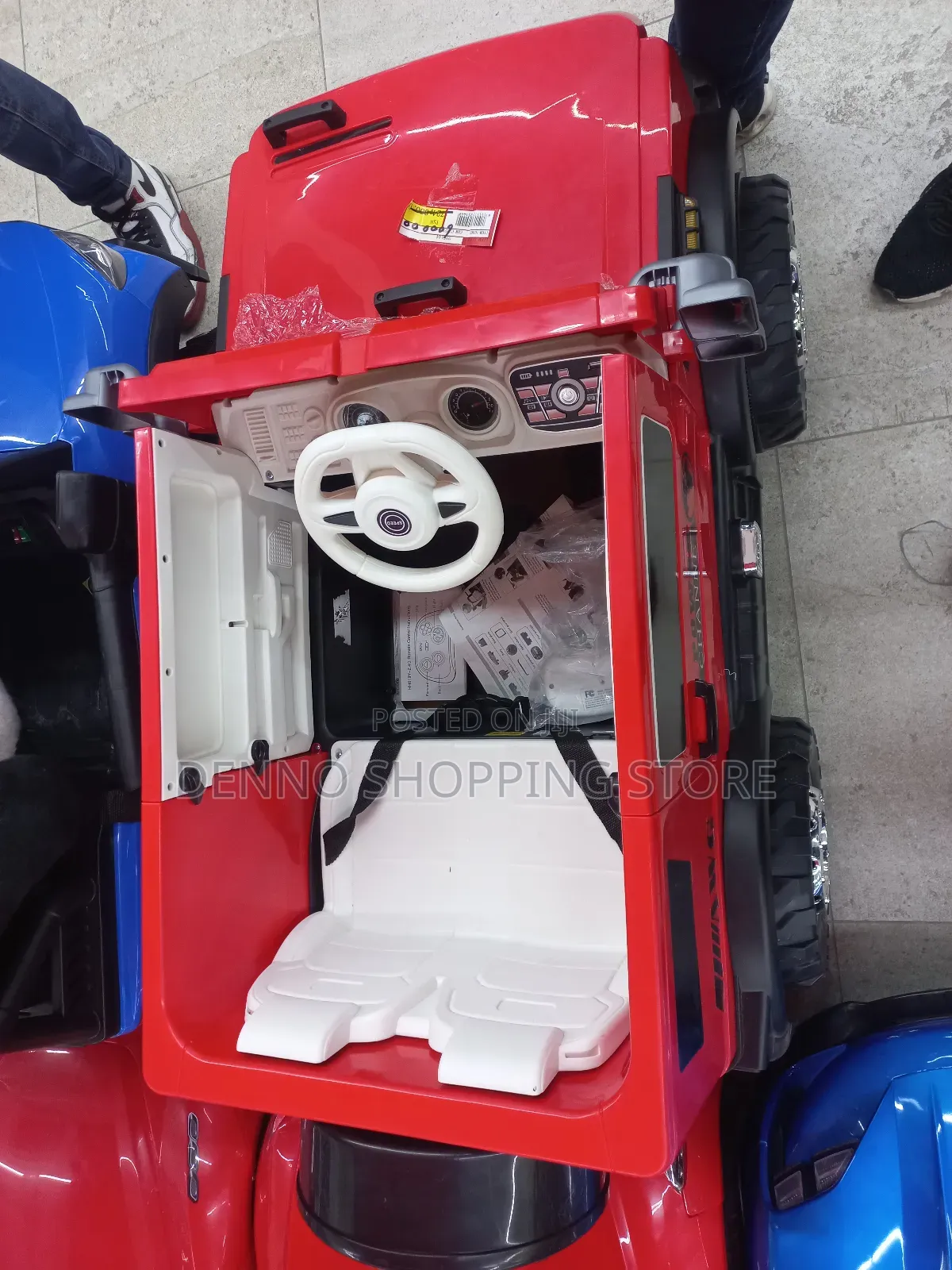 Red Kids Rwmote Car