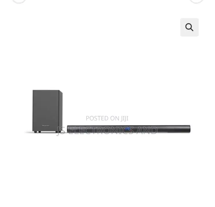 Hisense Soundbar Watts 120 With Bluetooth Support Speaker 