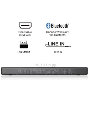 Hisense Soundbar Watts 108 With Bluetooth Support Speaker 