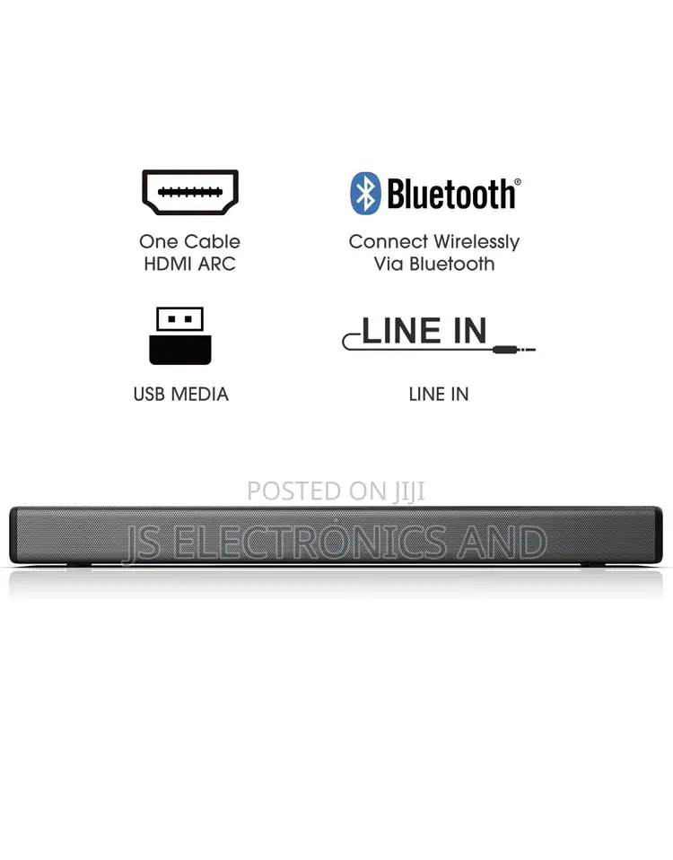 Hisense Soundbar Watts 108 With Bluetooth Support Speaker 