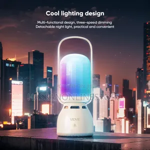 VIDVIE CL01 Outdoor Camping Colorful Breathing Light Speaker