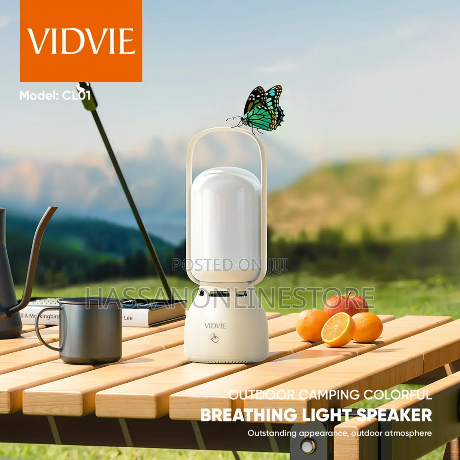 VIDVIE CL01 Outdoor Camping Colorful Breathing Light Speaker