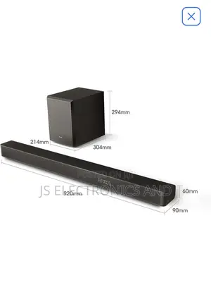 Hisense 3.1ch 280W Soundbar,Wireless Subwoofer and Bluetooth