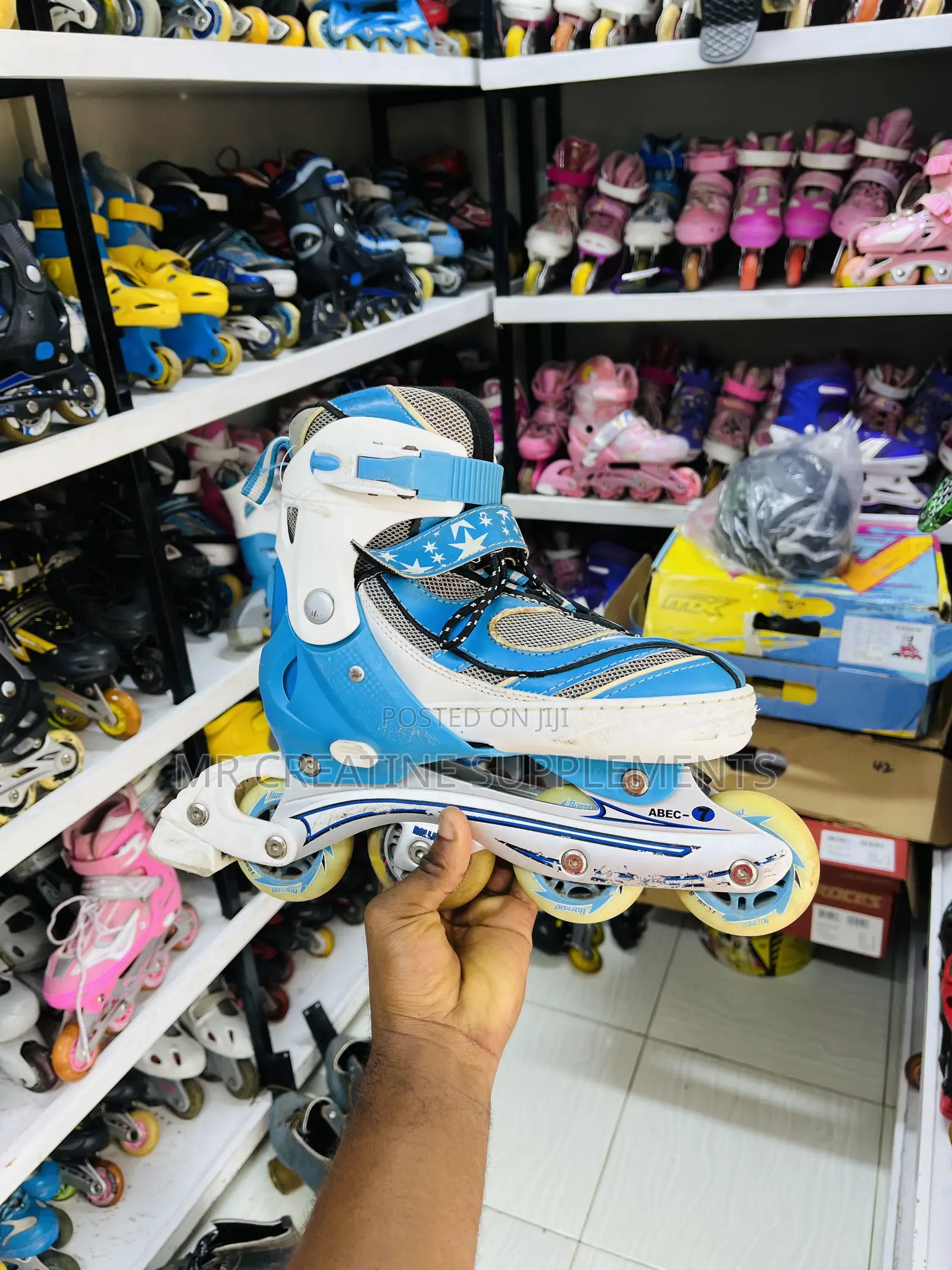 Roller Skates Blue Color