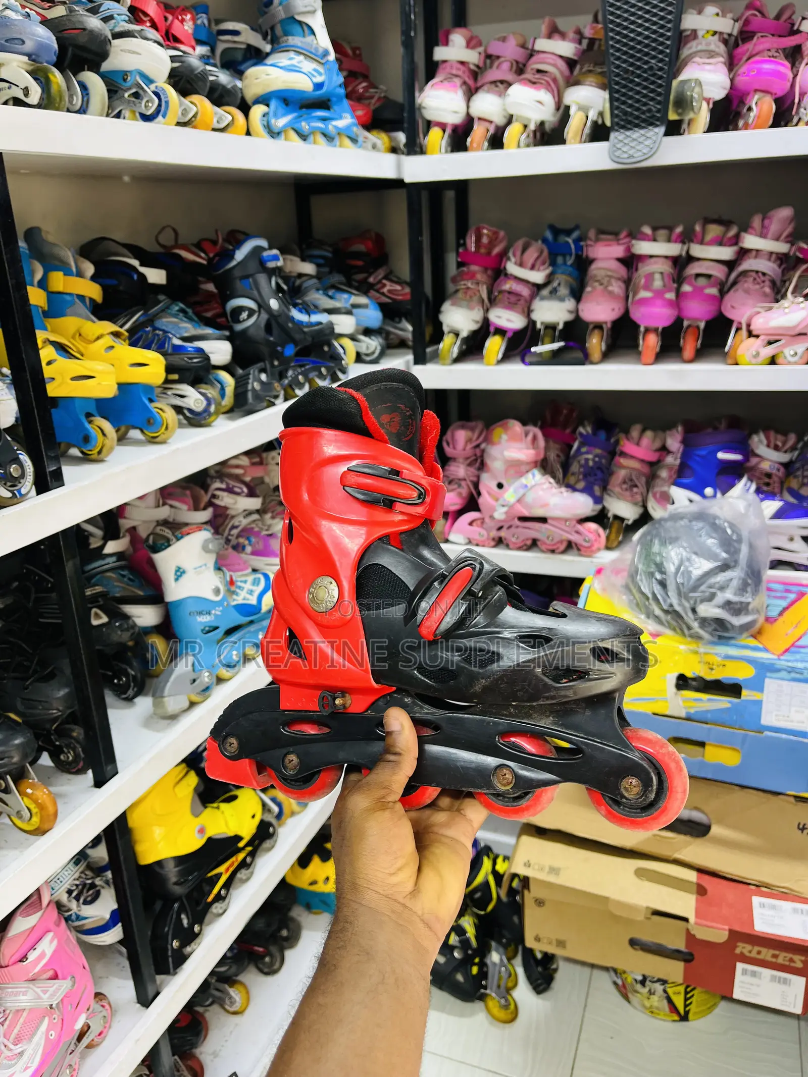 Roller Skate Red Color