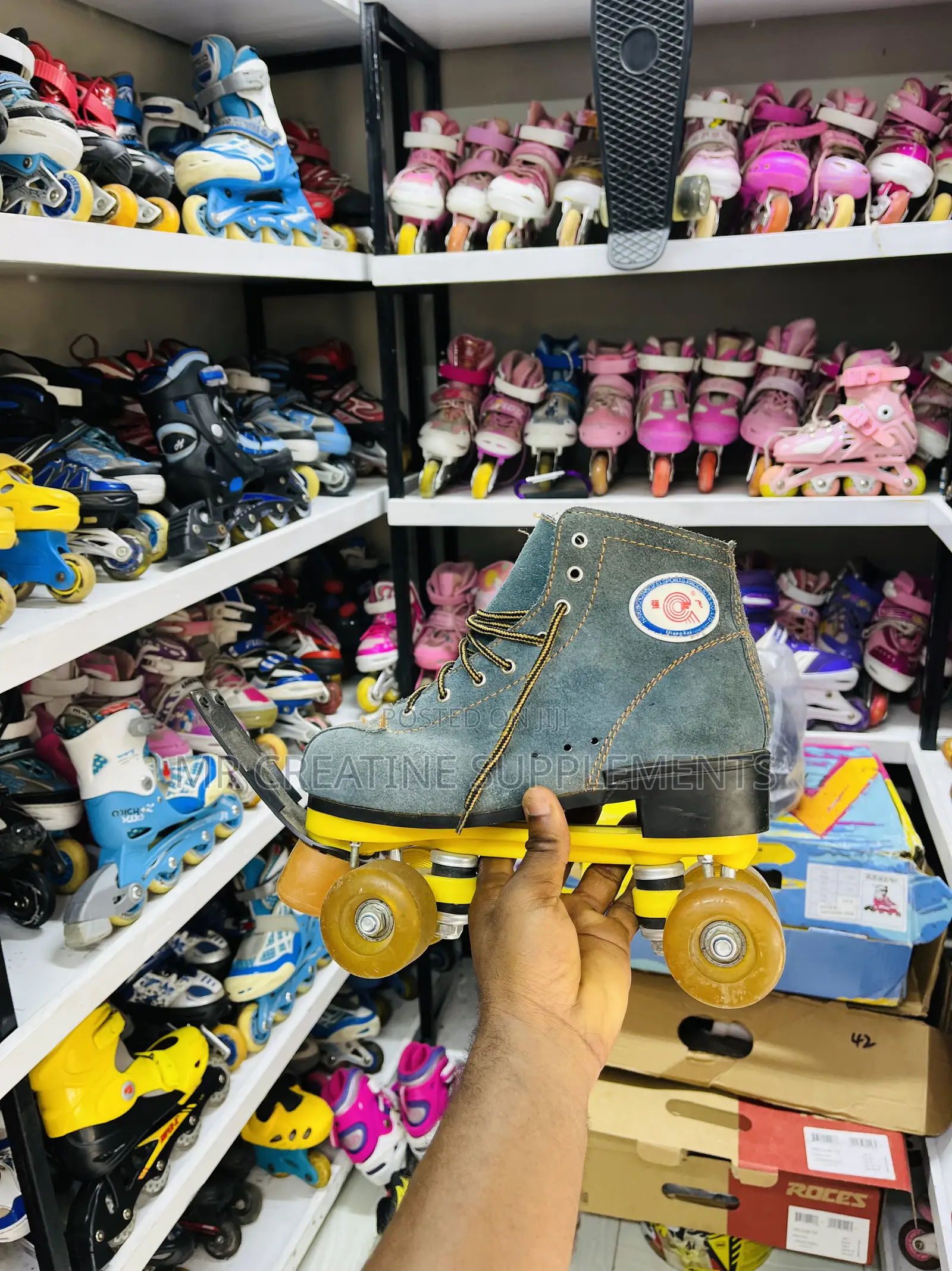 Quads Roller Skates Double Row