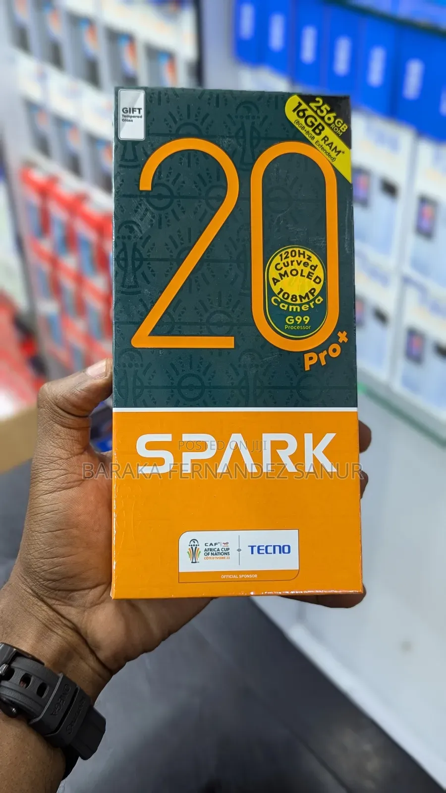 New Tecno Spark 20 Pro Plus 256 GB Gold