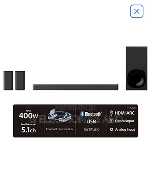 SONY Soundbar 400W, 5.1 Ch Home Theatre Systems ,Bluetooth