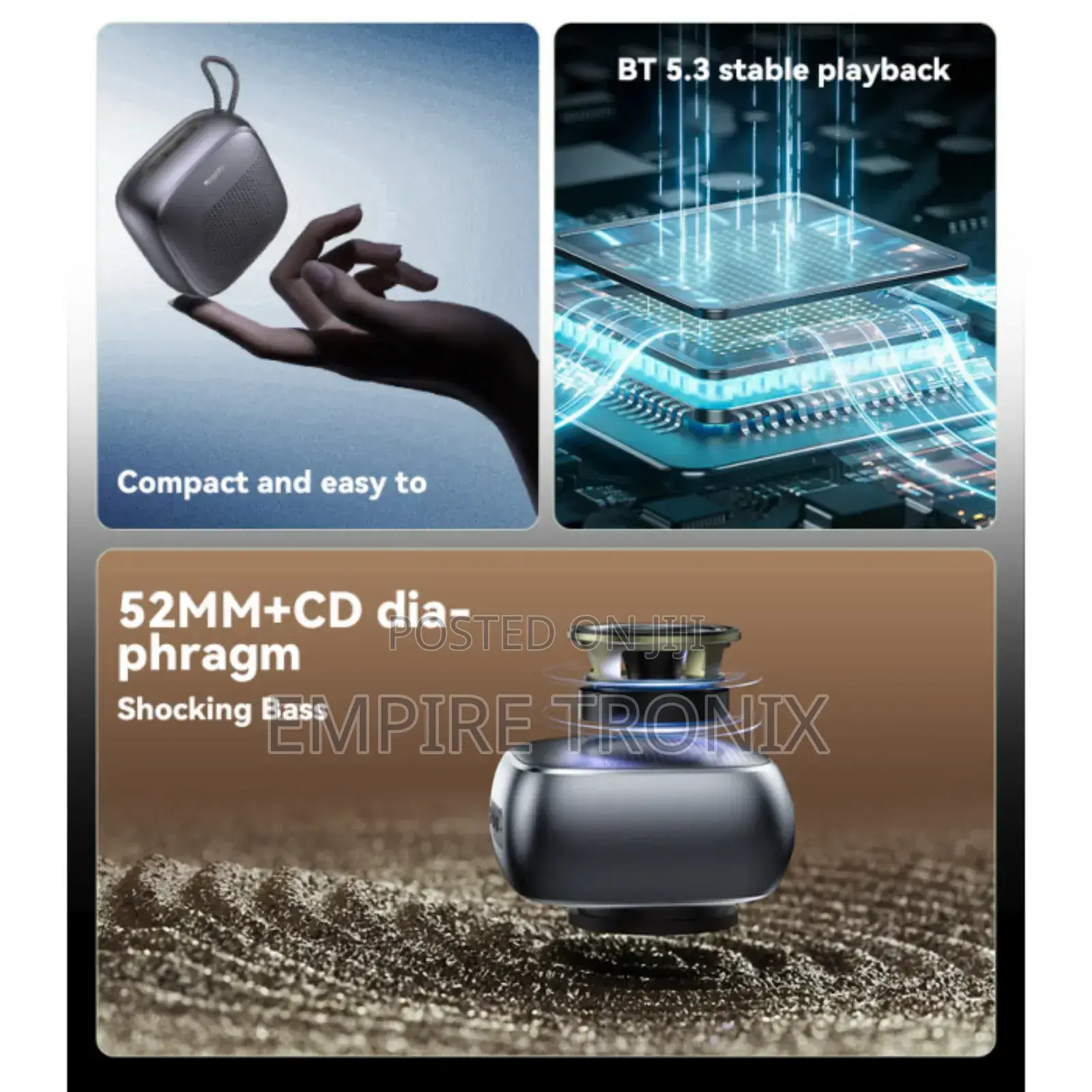 Yesido YSW24 Mini Body Waterproof Bluetooth Speaker