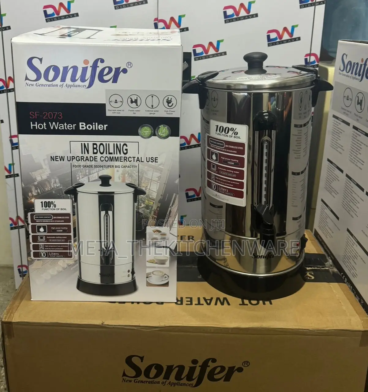 Sonifer Electric Water / Tea Boiler 15L