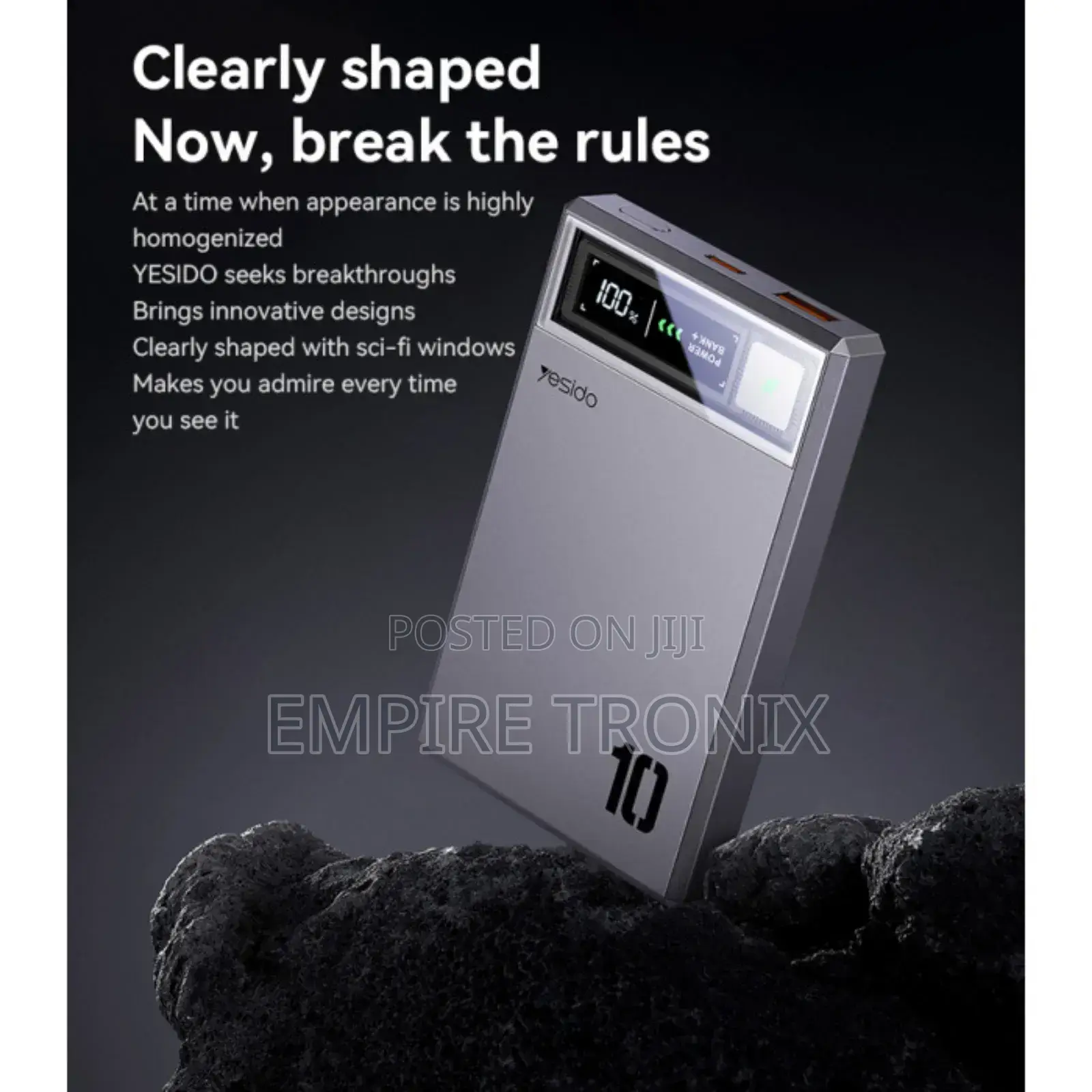 Yesido YP61 PD20W 10000mah Digital Magnetic Power Bank