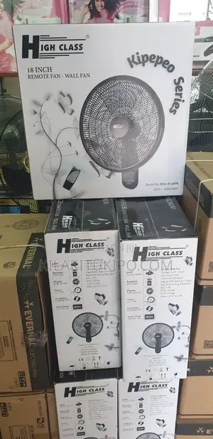 High Class Wall Fan With Remote 18 Inch