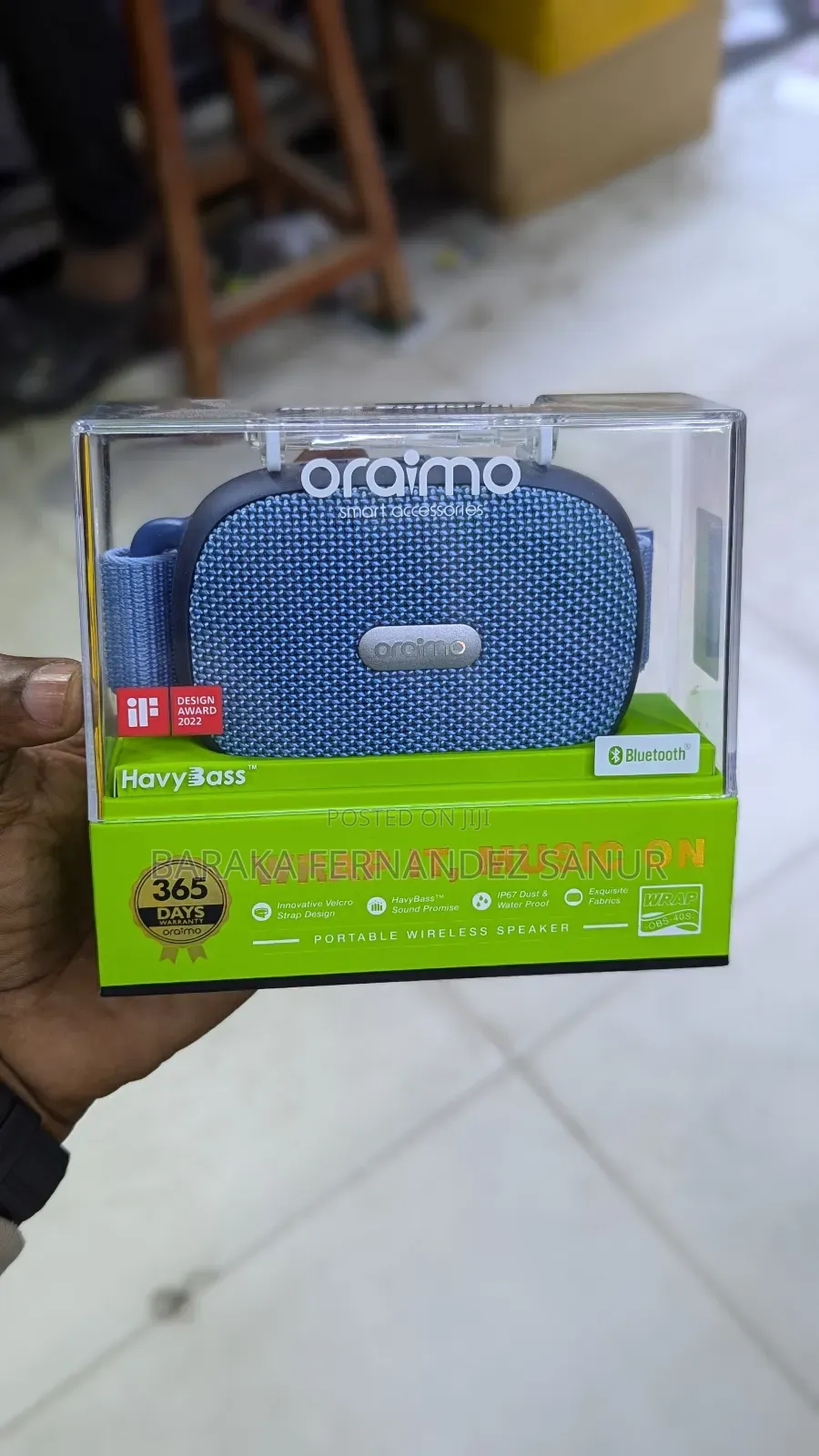 Oraimo Portable Wireless Speaker