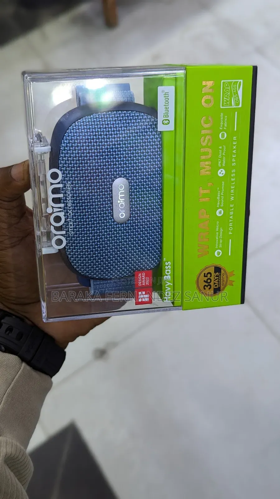 Oraimo Portable Wireless Speaker