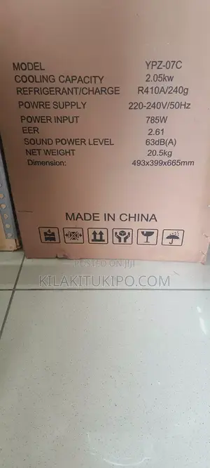 AC Portable 2.05kw Cooling Capacity