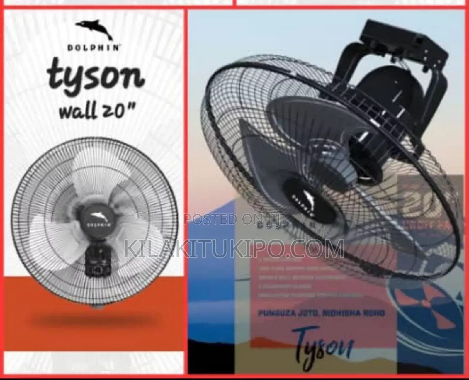Tyson Wall Fan 20 Size
