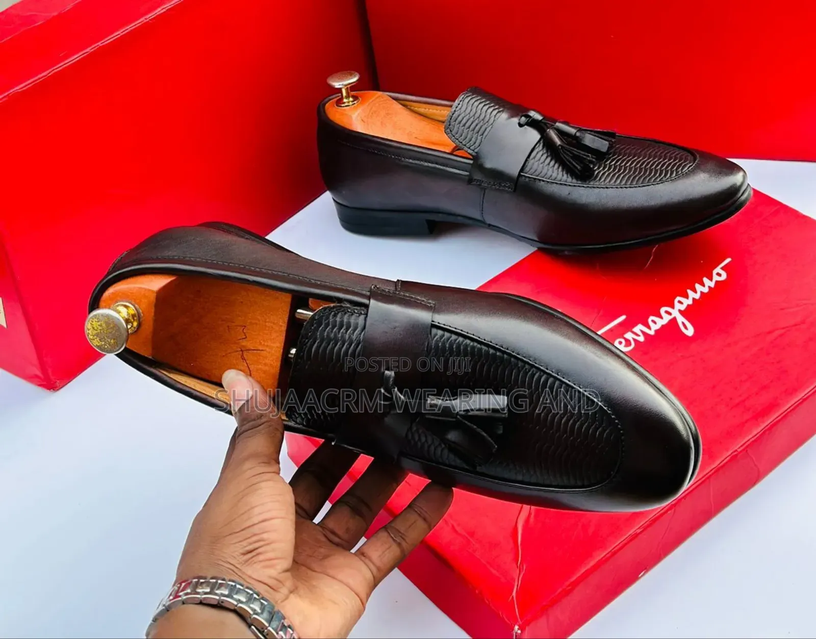 Viatu Vya Ngozi/New Men Footwears
