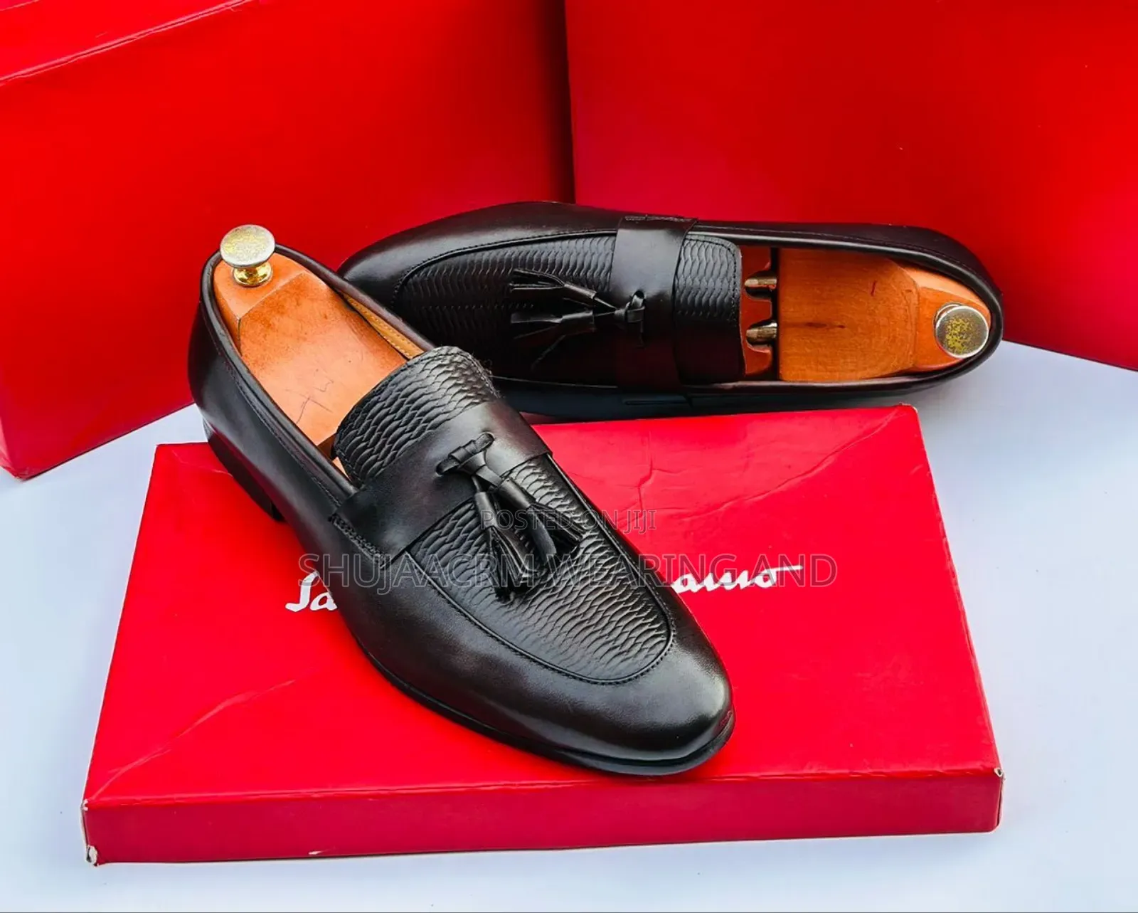 Viatu Vya Ngozi/New Men Footwears