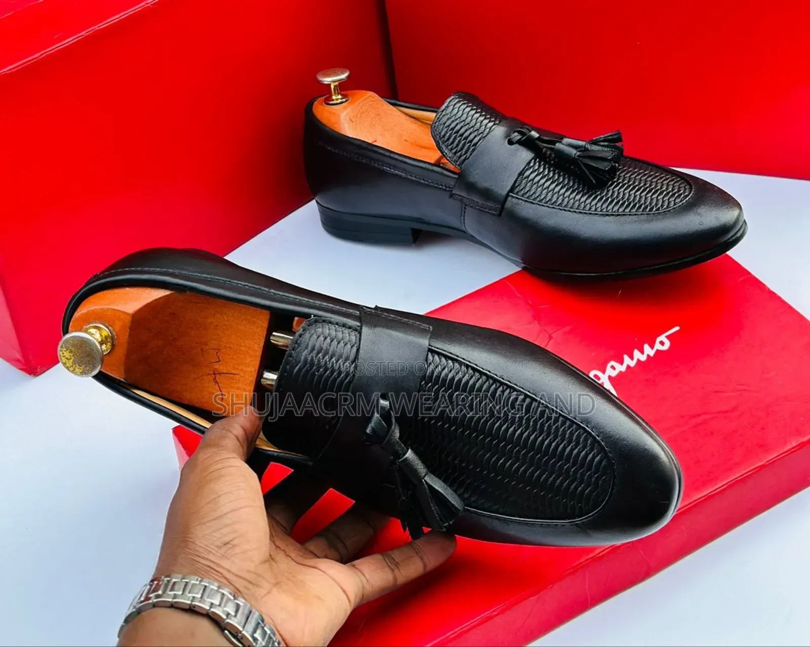 Viatu Vya Ngozi/New Men Footwears