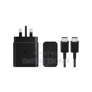 Samsung Fast Charger 45W 5A USB-C Power Adapter With Cable