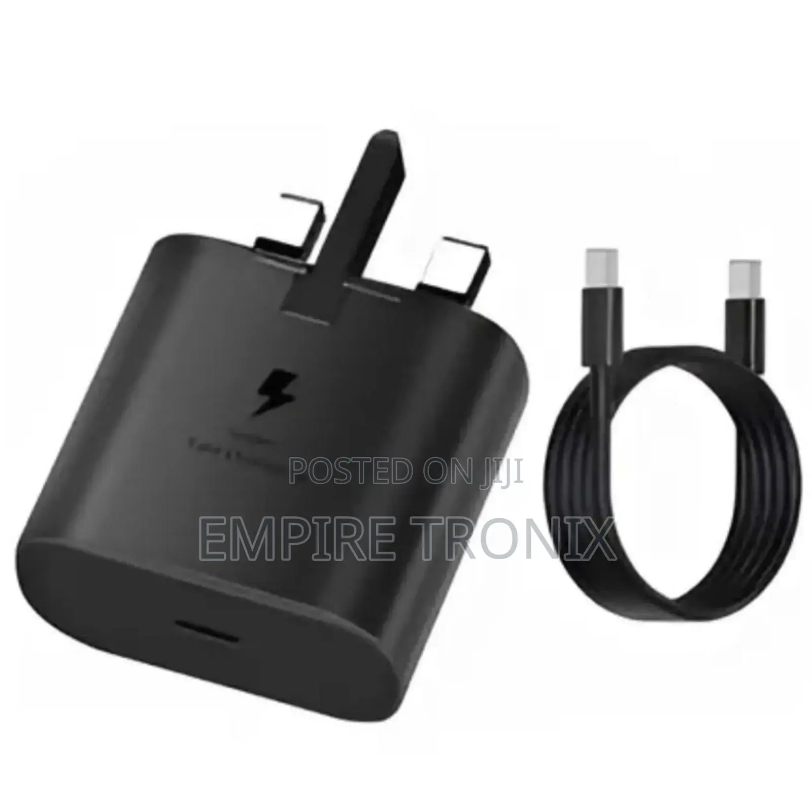 Samsung 25W Fast Charger1m C2C Cable 3 Pin