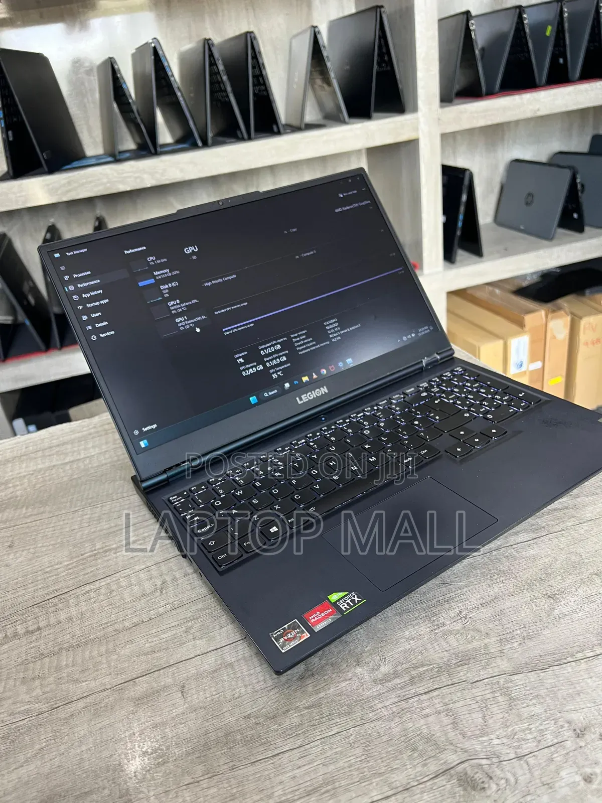 Laptop Lenovo Legion 5 16GB AMD Ryzen 7 SSD 512GB