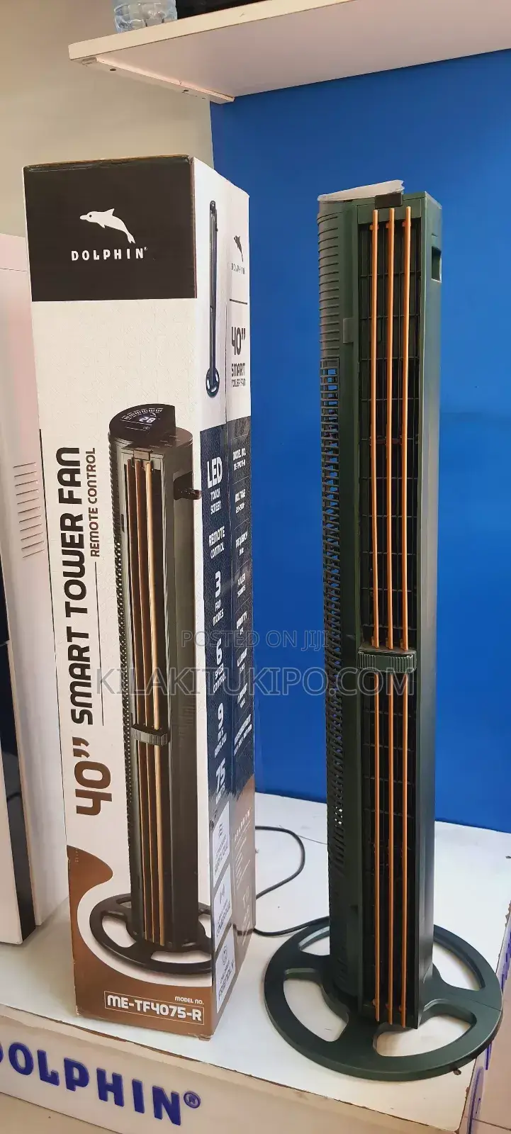 Smart Tower Fan Large Area Coverage