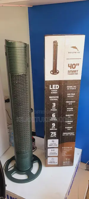 Smart Tower Fan Large Area Coverage