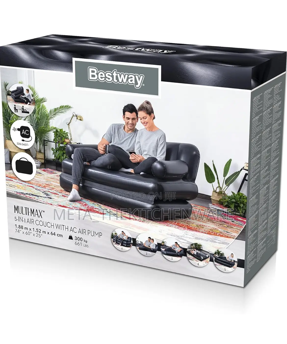 Bestway Multifunctional 5in1 Air Sofa