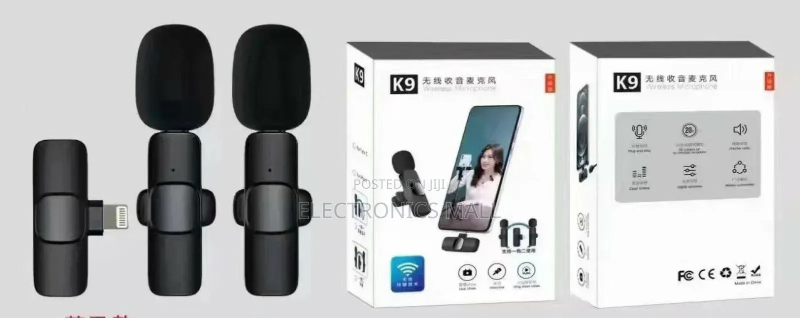 Double Wireless Mic