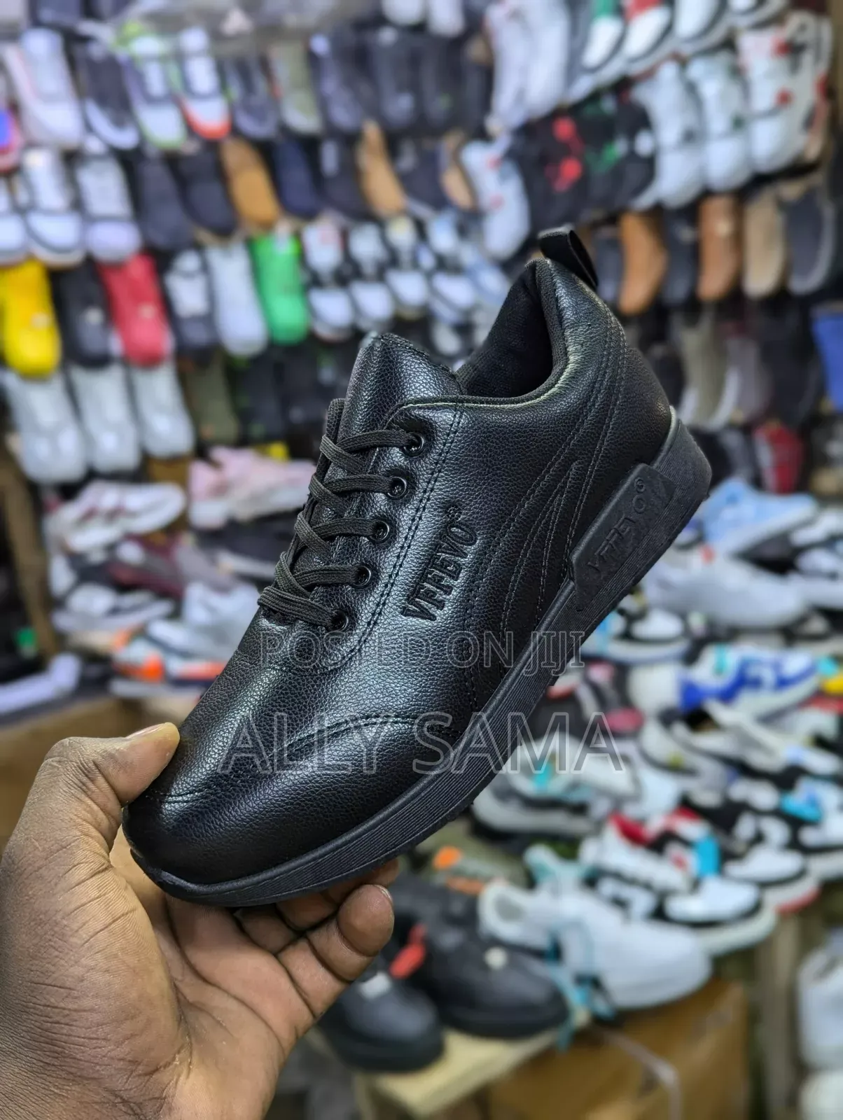 Unisex School Shoes Black Fulk
