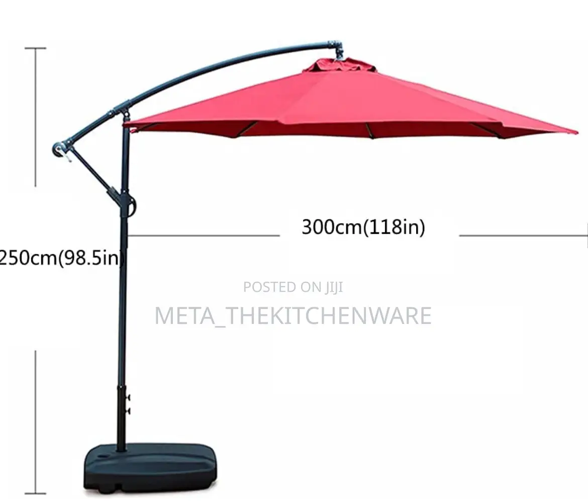 Garden Side Pole Umbrella