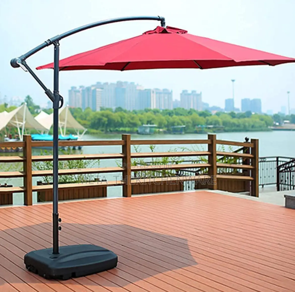 Garden Side Pole Umbrella