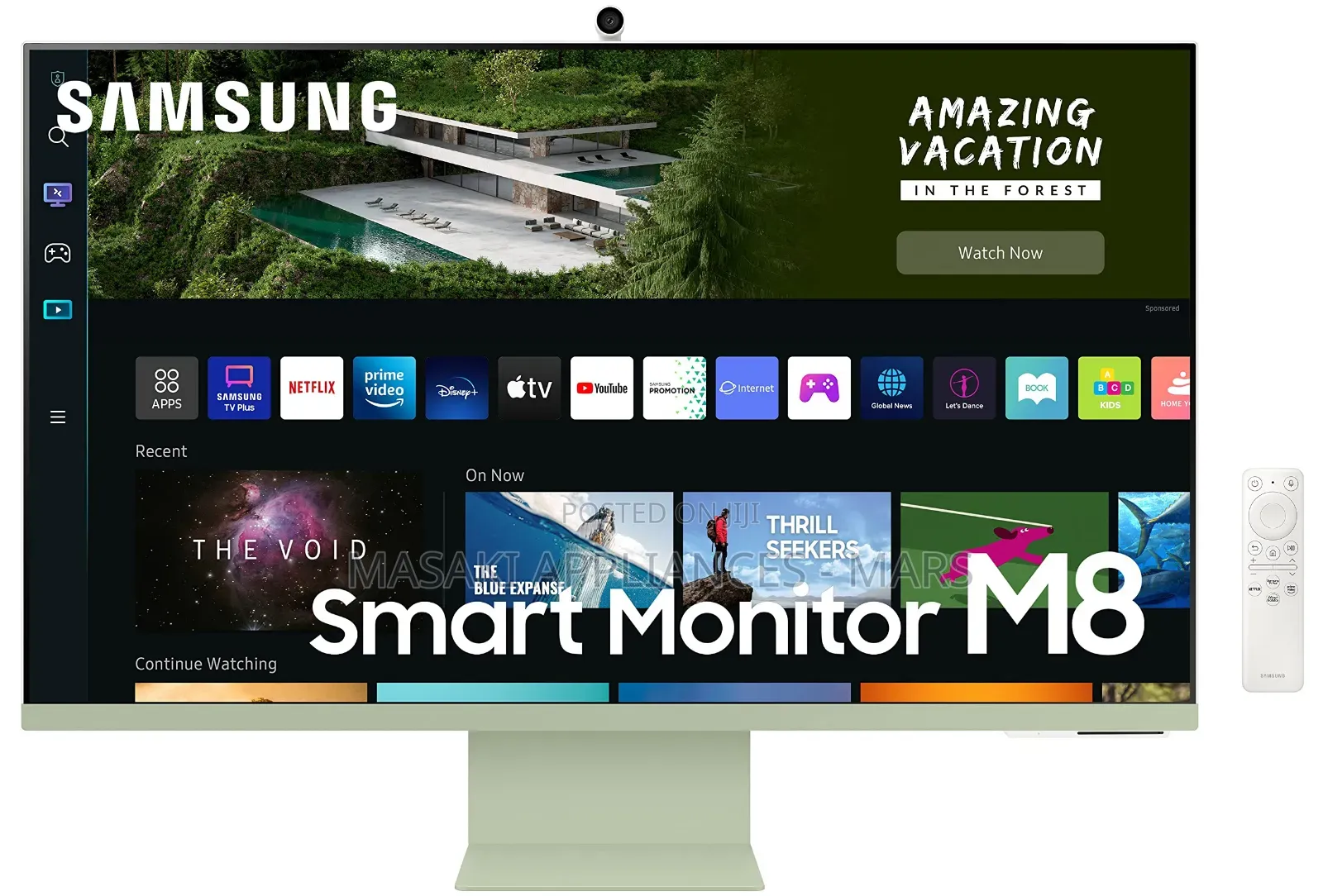 LS32CM Samsung M8 Series 32 Inch “ UHD Smart Monitor Slim