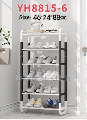 Plastic Shoes Rack 6layers