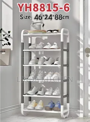 Plastic Shoes Rack 6layers