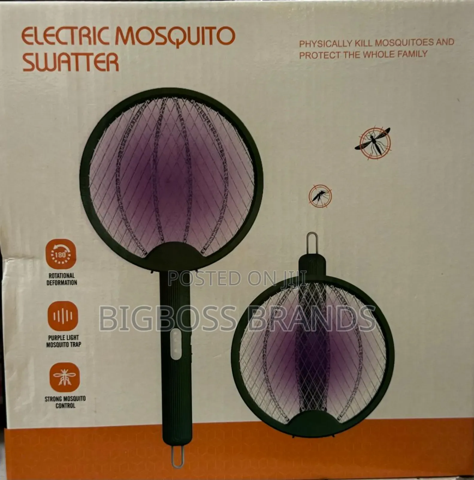 Folding Electric Mosquito Swatter