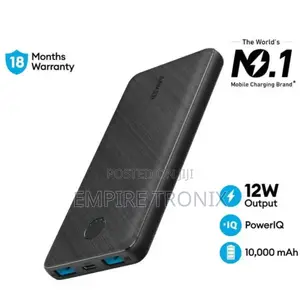 Anker Power Bank Powercore Slim 10000mah Fast Charger