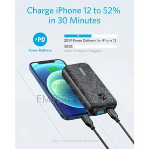 Anker Power Bank Metro 10000mah PD Fast Charger A1246
