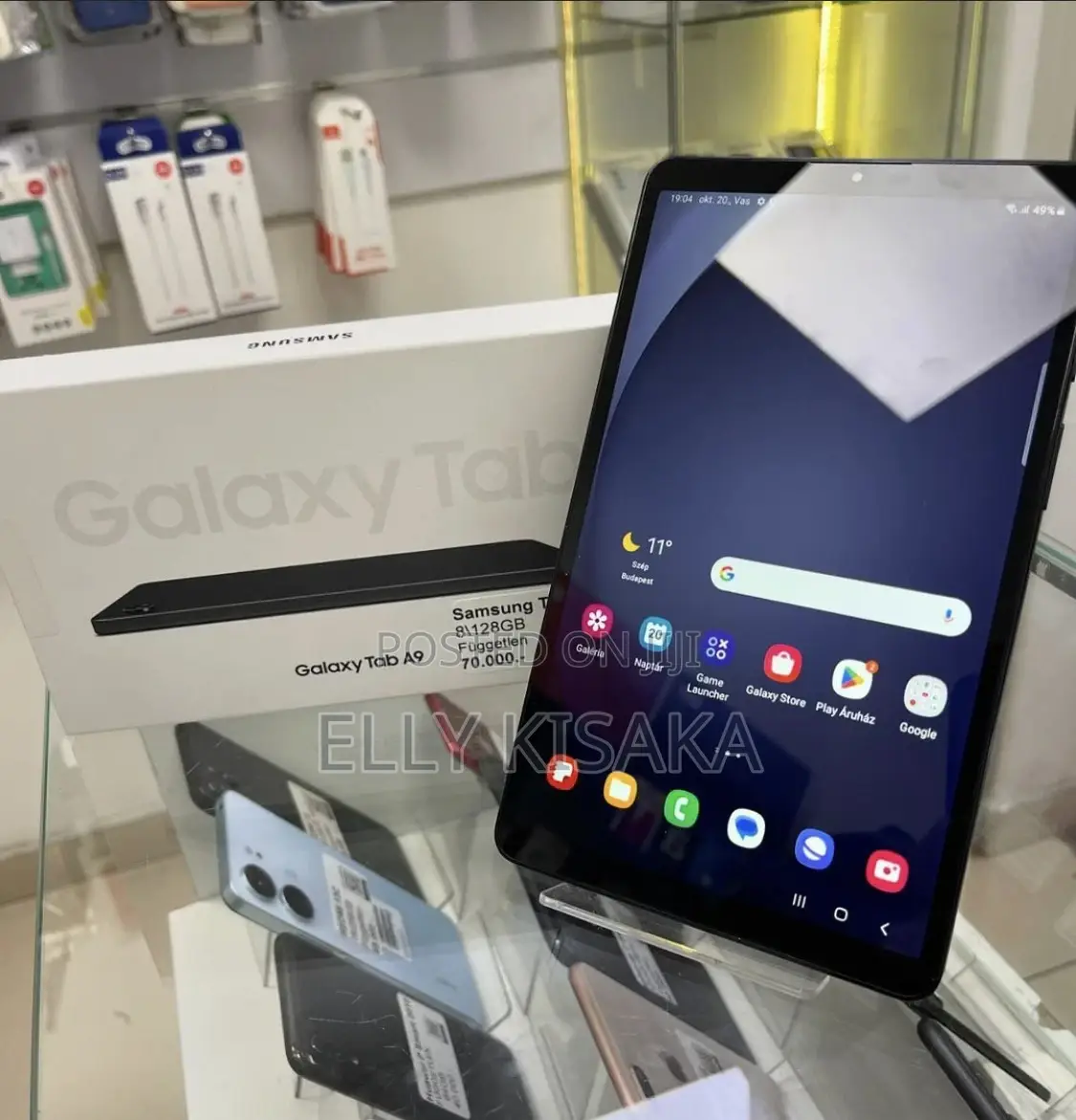 New Samsung Galaxy Tab A9 128 GB Black