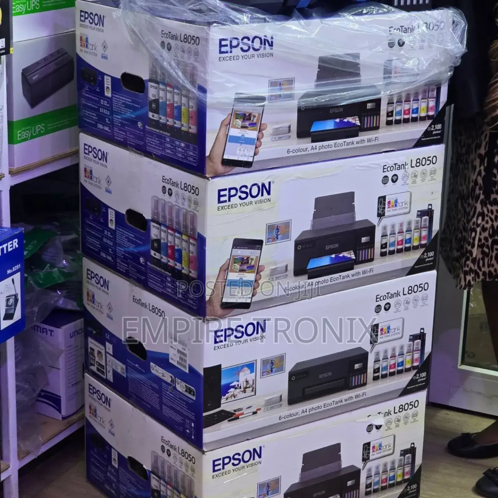Epson Ecotank L8050 Ink Tank Photo Printer