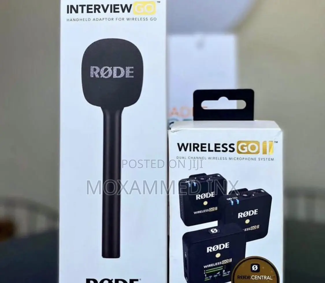 Rode Microphone Go Ii and Interview Go