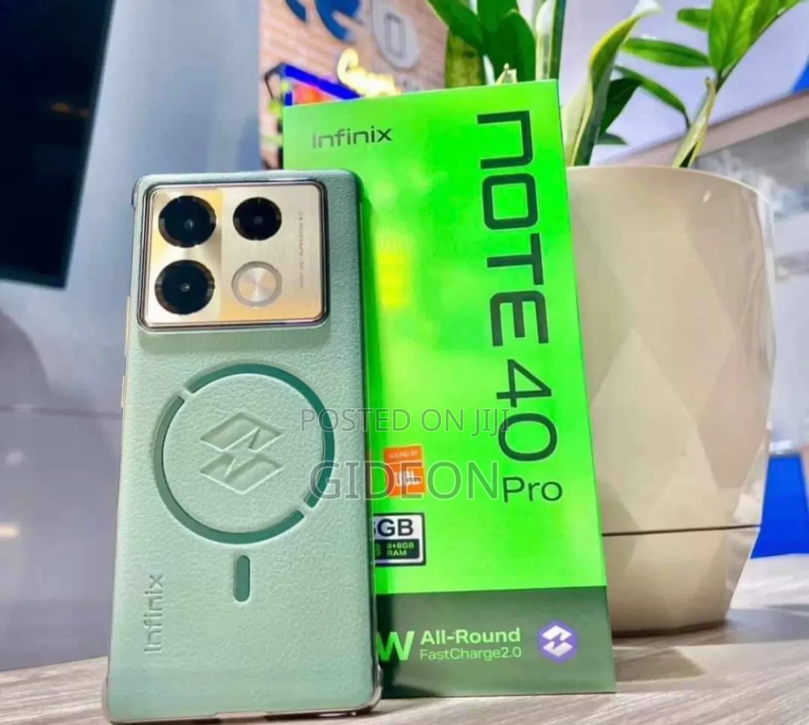 New Infinix Note 40 Pro 256 GB Green