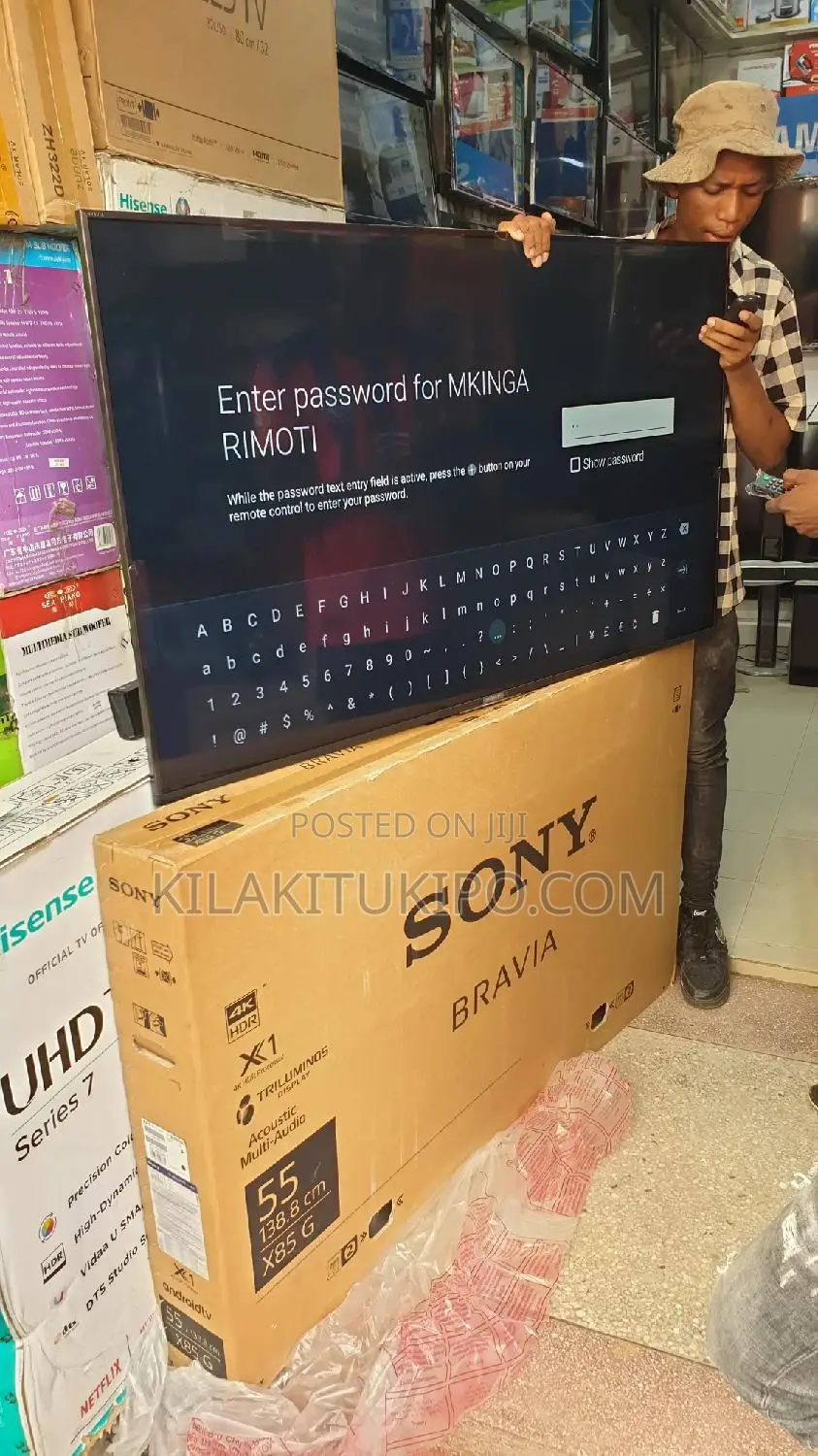 Sony Bravia Smart Android 4K TV 55 Inches