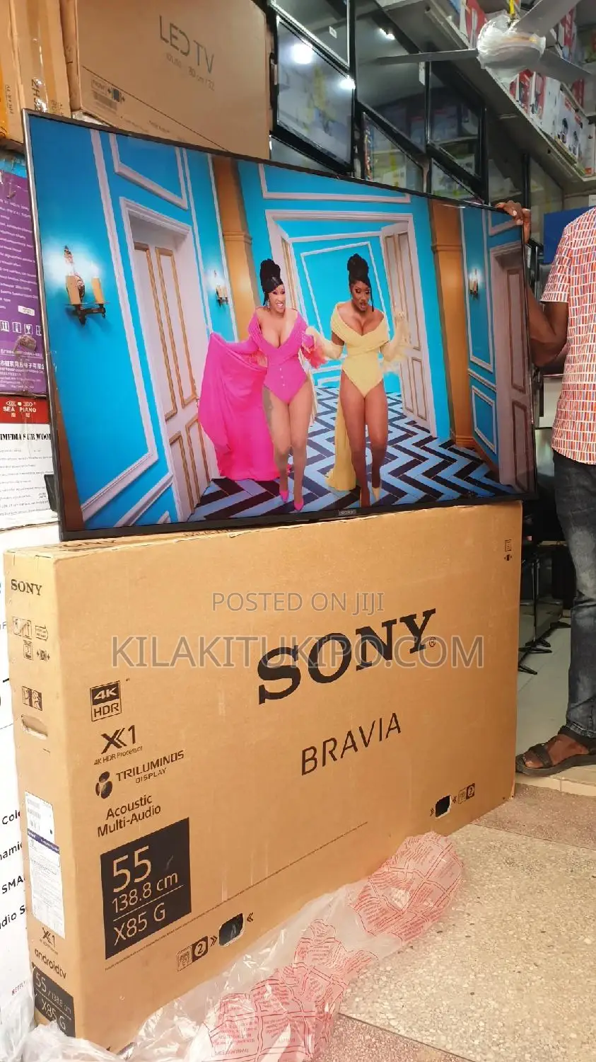 Sony Bravia Smart Android 4K TV 55 Inches